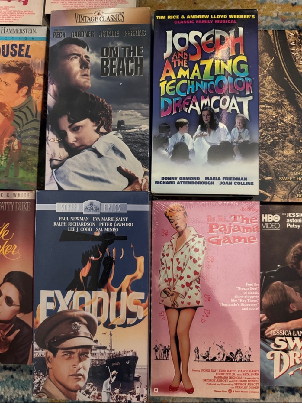 35 classic VHS movies - see photos for titles musicals drama concerts comedies - Picture 8 of 9